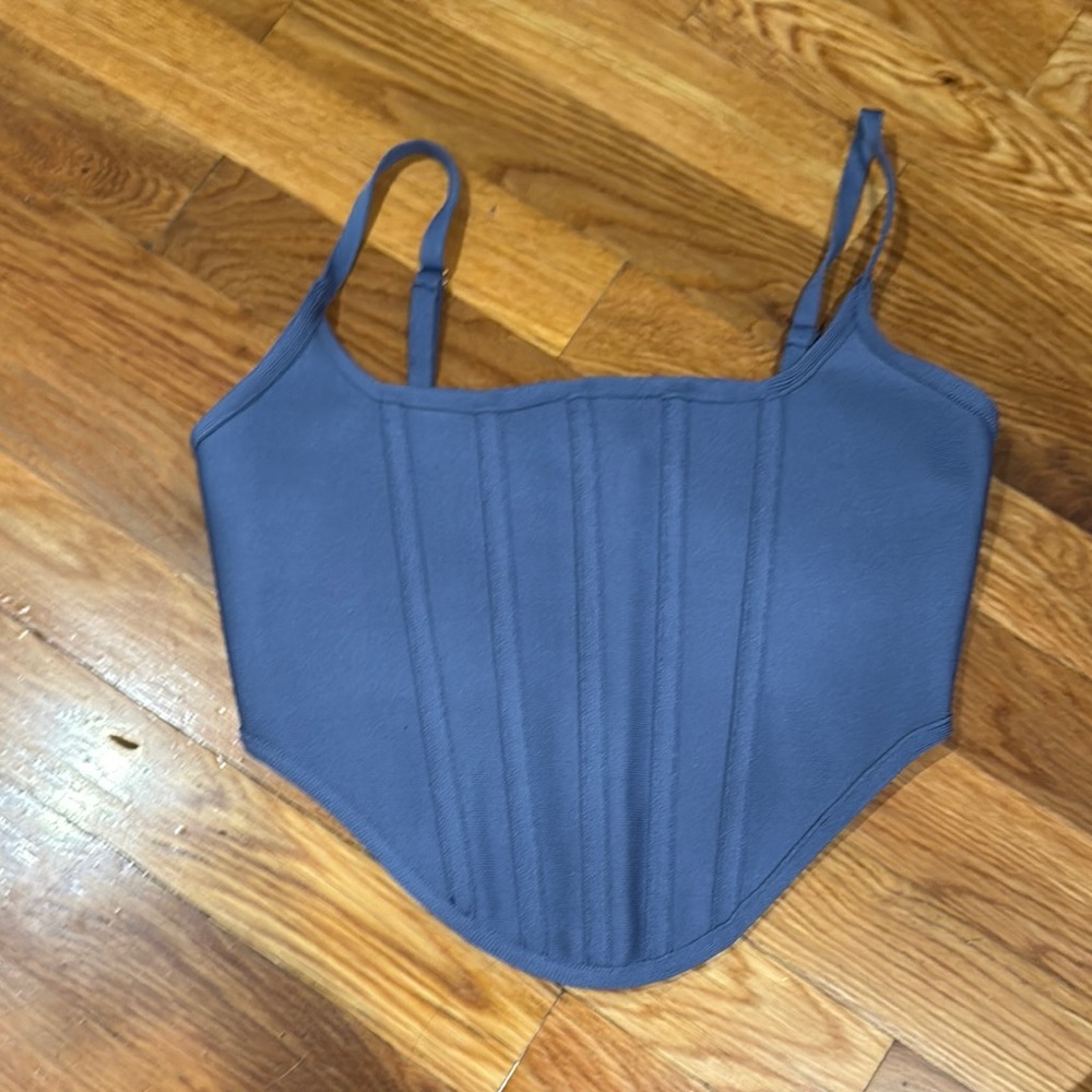 Blue Women's Crop Top